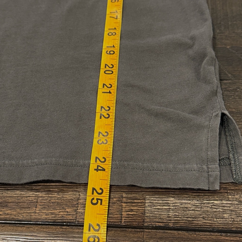 PINK Victoria’s Secret Gray Sleeveless White Stripe Tank Top T-Shirt XS - Picture 9 of 13